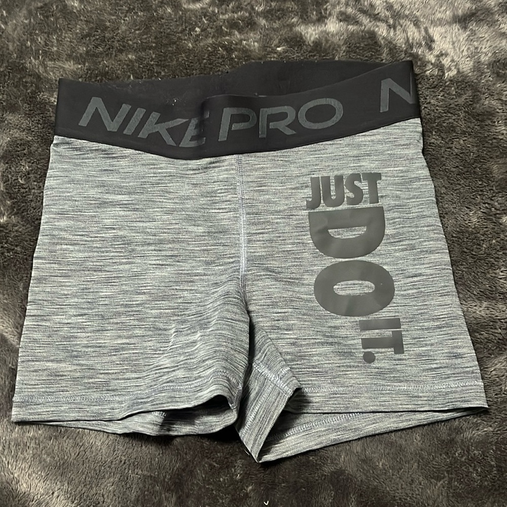 Nike pros, size small, worn once.